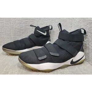 NIKE Zoom Lebron Solider XI 11 TB 943155-003 Men's Size 12 Black Sneakers
